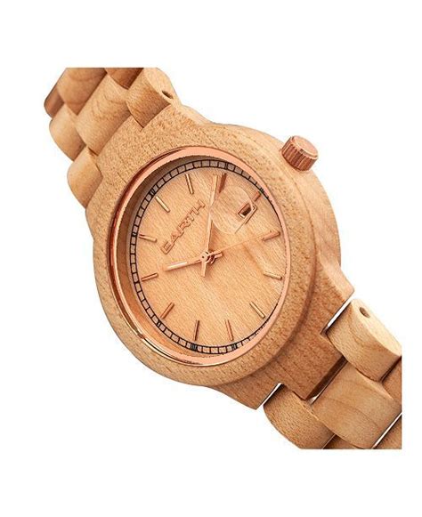 macy's earth wood watches.